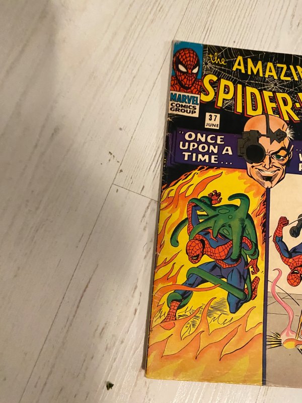 Amazing Spider-Man #37 st Norman Osborne! Stan Lee! Marvel 1966