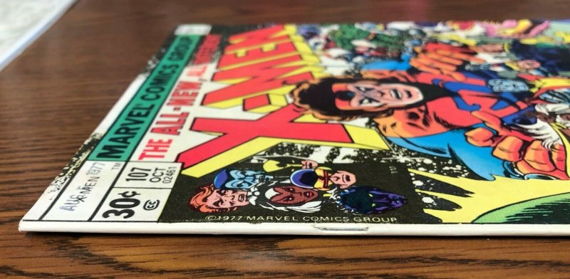 X-Men (1st Series) #107 FN; Marvel | 1st Appearance of the Starjammers