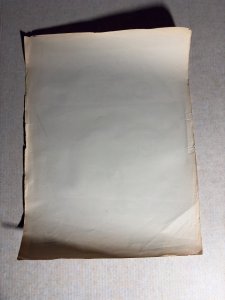 1970's ACTION COMICS #1 16x21.5 Black & White PROMO Poster GD+ 2.5 Superman