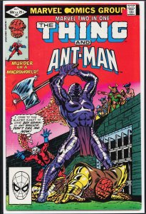 Marvel Two-in-One #87 Direct Edition (1982) The Thing