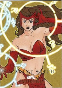 2008 Marvel Masterpieces #72 Scarlet Witch