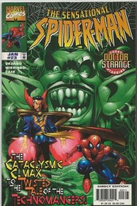 Sensational Spider-Man #23 ORIGINAL Vintage 1998 Marvel Comics Dr Strange
