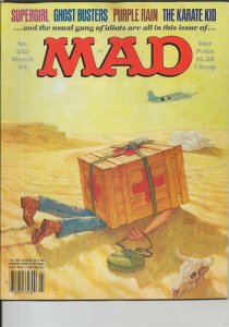 Mad Magazine #253 ORIGINAL Vintage March 1985 Ghostbusters Supergirl Karate Kid 