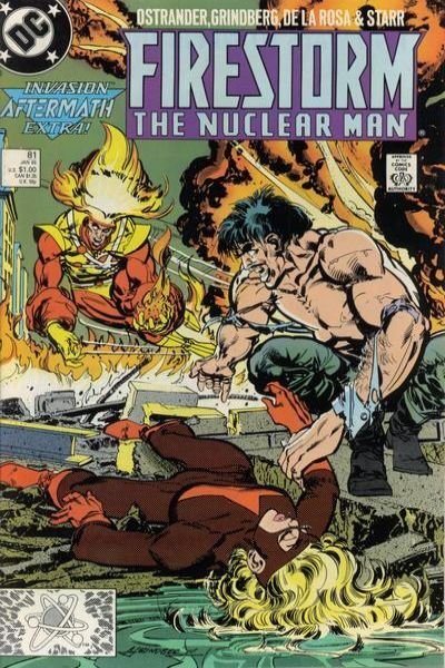 Firestorm: The Nuclear Man (1987 series)  #81, NM- (Stock photo)