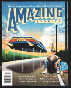 Amazing Stories 7/1991-Robert Silverberg-Ursula K. Le Guin-Autographed by Bar...