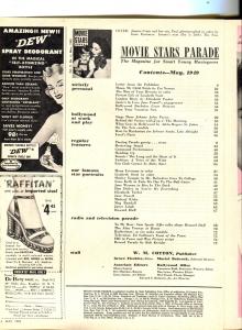 Movie Stars Parade-Jeanne Crain-Cesar Romero-Shirley Temple-May-1949