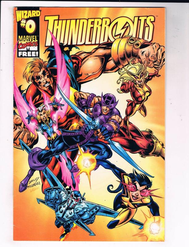 Thunderbolts #0 VG/FN Marvel Wizard Comic Book Bagle Avengers 1997 DE39 AD12