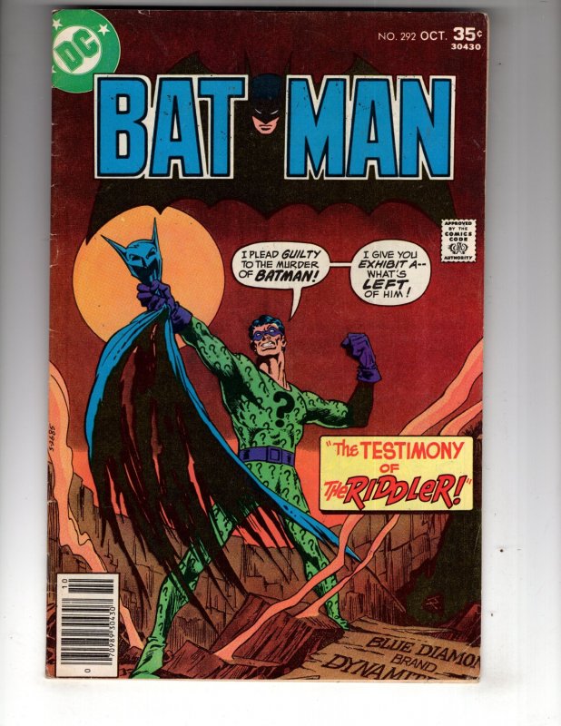 Batman #292 (1977) / EC#9