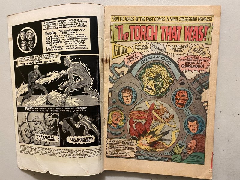 Fantastic Four Annual #4 3.5 (1966)