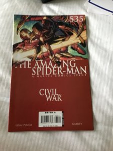 Z The Amazing Spider-Man #535 (2006) high-grade NM- Civil War key!