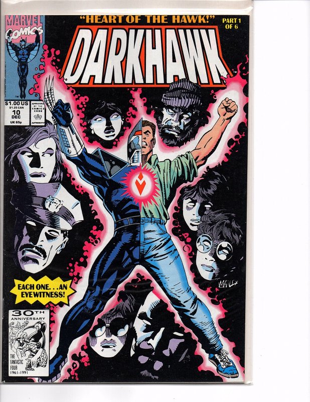 Marvel Comics Darkhawk #10 Tombstone NM