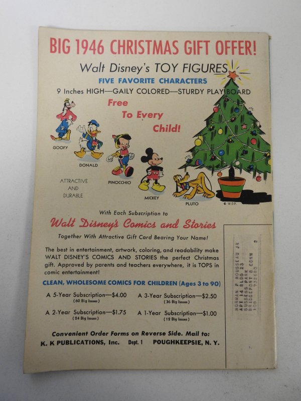 Walt Disney's Comics and Stories #76 (1947) FN+ Condition!