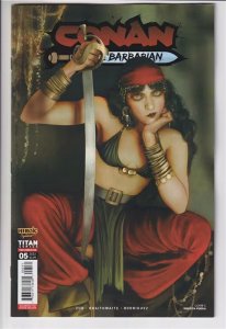 CONAN BARBARIAN (2023 TITAN) #5 VARIANT CVR C PUEBLA