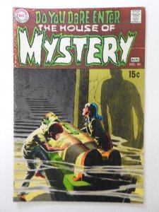 House of Mystery #181 (1969) Sir Greeley's Revenge! Sharp VG+ Condition!