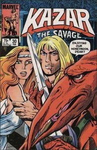 Ka-Zar the Savage 30-A Wraparound Cover FN