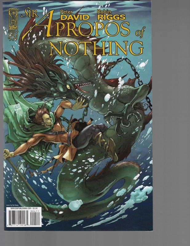 Sir Apropos of Nothing #4 (IDW, 2008) Robin Riggs Cover