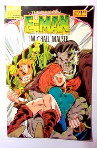 The Original E-Man and Michael Mauser #4 (1986) First Comics 1st Print Comic