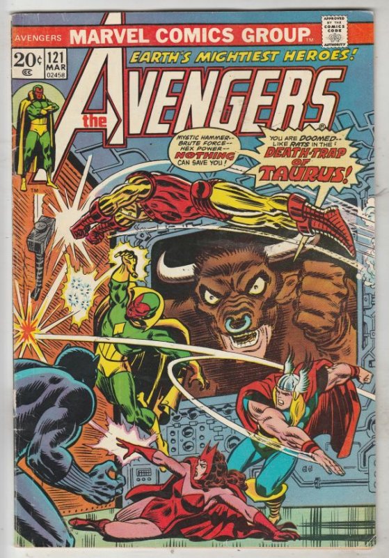 Avengers, The #121 (Mar-74) FN/VF Mid-High-Grade Avengers