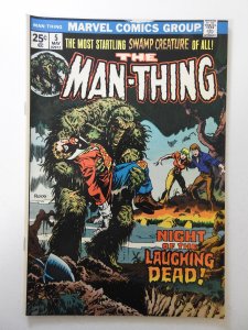 Man-Thing #5 (1974) VG+ Condition tape pull fc, MVS intact!