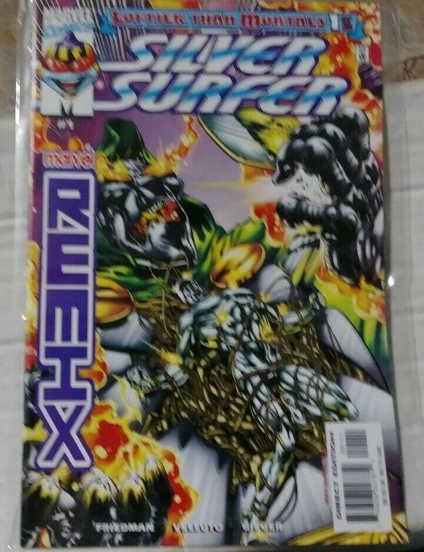 Silver Surfer # 1 1999 Marvel  REMIX  loftier than mortals +  doctor doom 