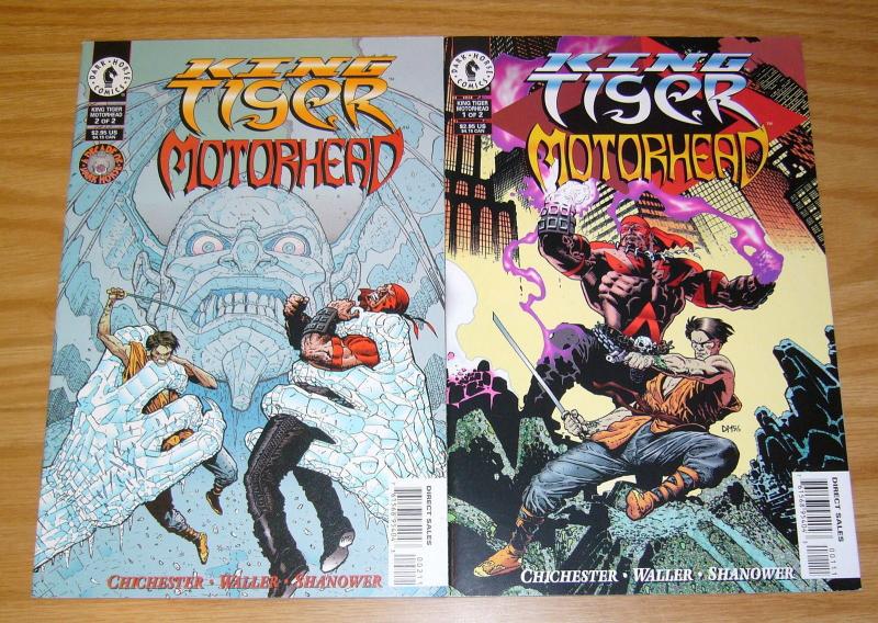 King Tiger & Motorhead #1-2 VF/NM complete series - dark horse comics greatest