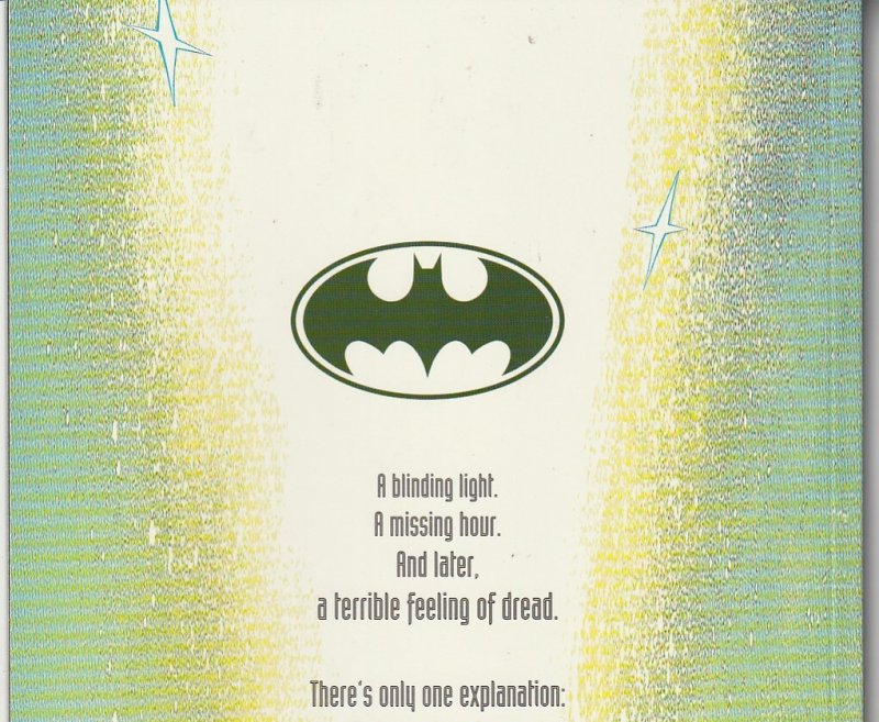 Batman – The Abduction One Shot Alien Abduction - Batman Style !
