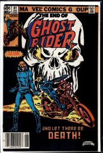 Ghost Rider #81 (1983) Ghost Rider