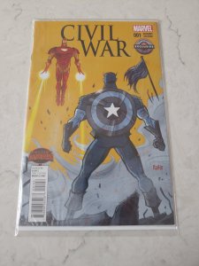 CIVIL WAR #1 GAMESTOP EXCLUSIVE VARIANT MARVEL IRON MAN - NM SEALED
