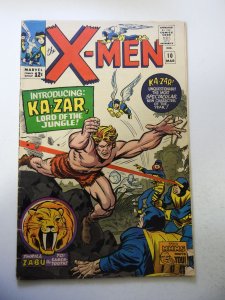 The X-Men #10 (1965) 1st SA App of Ka-Zar! VG+ Condition