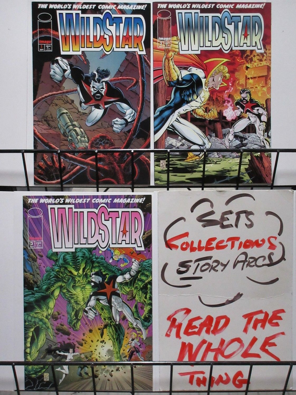 Wildstar 1995 series # 2 very fine comic book Superhero ...