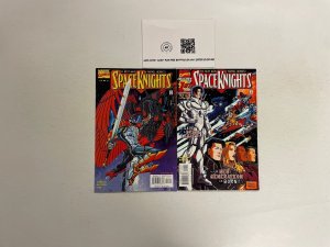 2 Space Knights Marvel Comic Books # 1 # 2 The Next Wave   5 NO10