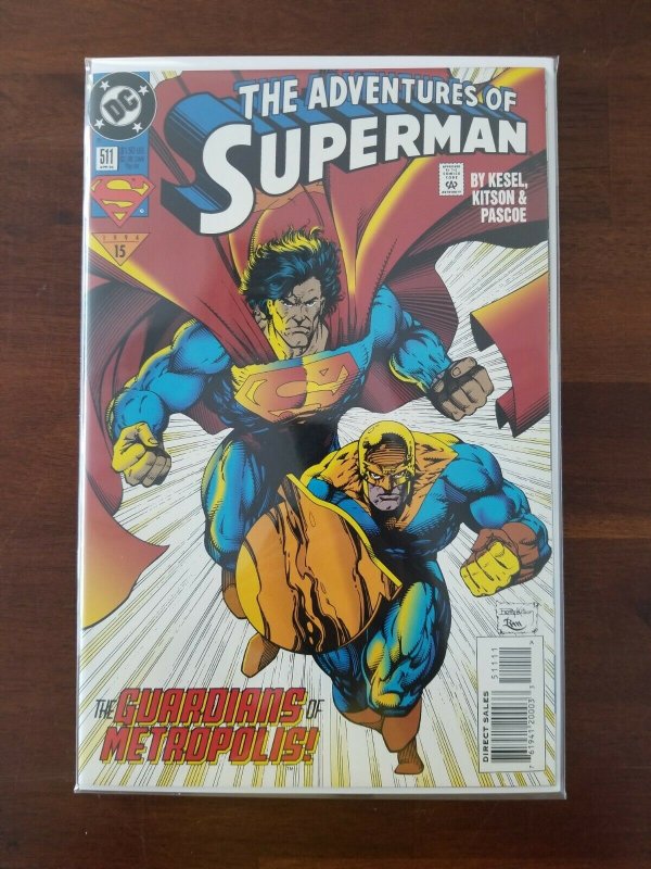 The Adventures of Superman #511 DC Comics NM Copper Age Combined Gemini Ship 761941200033