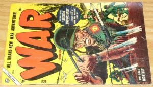 War Comics #32 VG february 1955 - mission impossible cover - dick ayers - atlas 