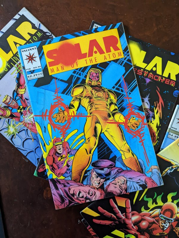 Solar, Man of the Atom (1994) Nice Lot!