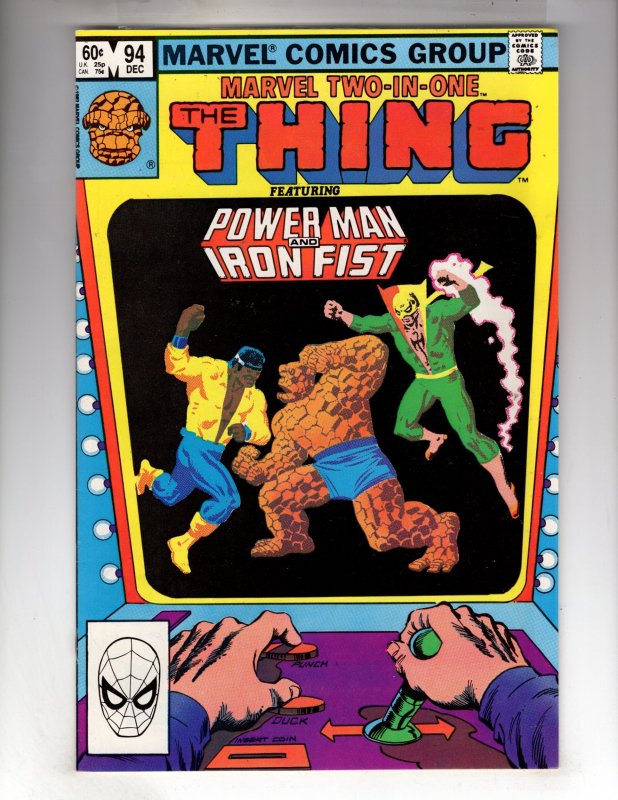 Marvel Two-in-One #94 (1982)    / ECA9x