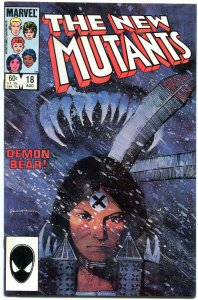 NEW MUTANTS #18-First appearance of WARLOCK 1984 Marvel!!