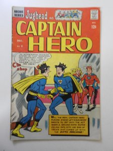 Jughead As Captain Hero #2 VG- Condition! 1 in spine split
