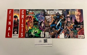 4 DC Comics Blackest Night #6 Final Crisis #1 Nightwing #142 Alfred #1 21 JW14