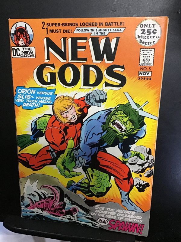 The New Gods #5 (1971) High-Grade Jack Kirby giant size! Boca CERT! VF/NM