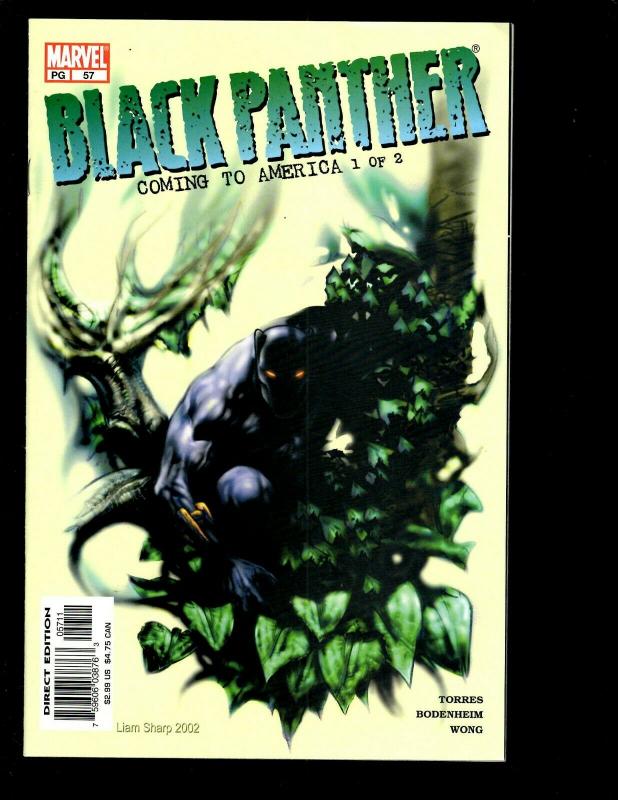 6 Black Panther Marvel Comics # 57 58 59 60 61 62 Coming To America Avengers GK6