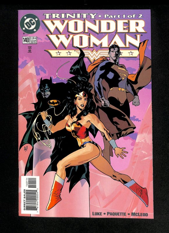 Wonder Woman (1987) #140 Adam Hughes Cover!