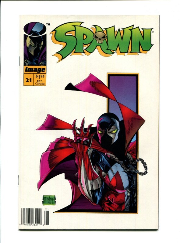 Spawn 3PC #21, 35, 43 - Newsstand / McFarlane & Capullo (9.0/9.2) 1994-96