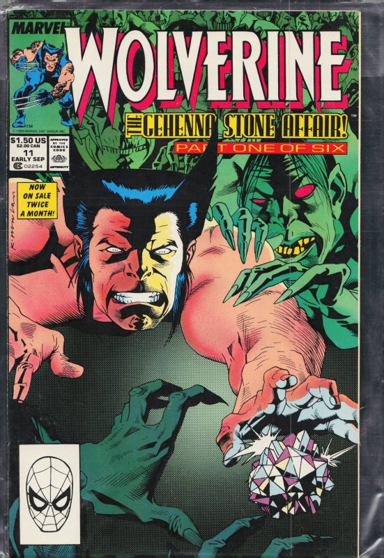 Wolverine #11 (1989) Wolverine