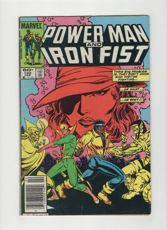 Power Man #102 (1984, Marvel Comics) Newsstand 71486021490