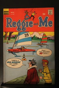 z Reggie and Me #47 (1971) High-Grade NM- Ice Skate Sailing cover Archie Jughead