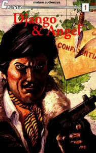 Django & Angel #1 Caliber Comics June Jun 1990 (VF+)