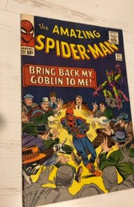 The Amazing Spider-Man #27 (1965)bring the goblin back to me/Crimaster Fn/Vf-