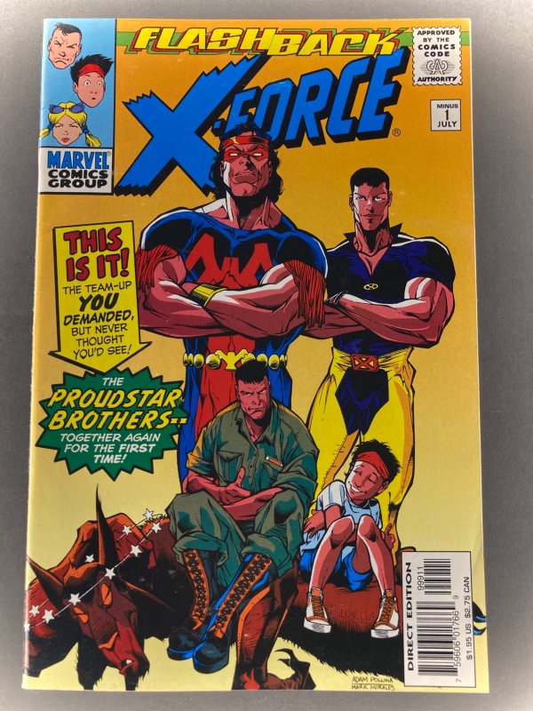 X-Force #-1 Flashback Direct Edition (1997)
