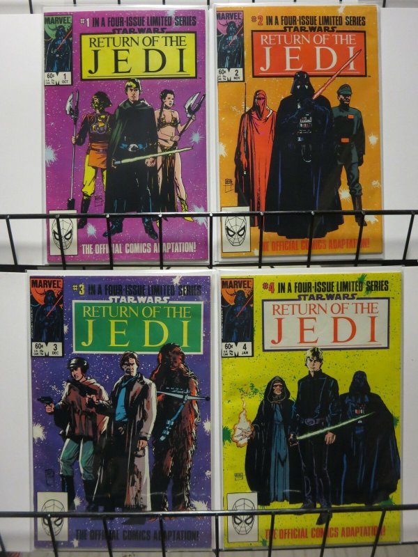 RETURN OF THE JEDI (1983-1984)1-4 COMPLETE MOVIE ADAPTA