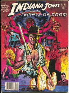Marvel Super Special #30-Indian Jones & Temple Of Doom-Butch Guice-FN 